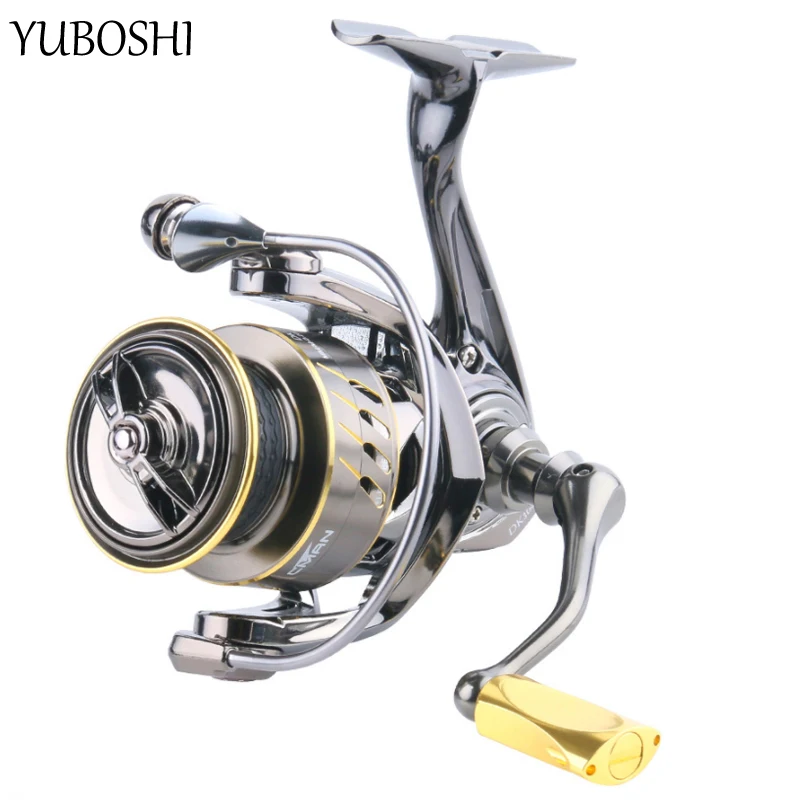 

YUBOSHI 1000 2000 3000 4000 DK-Series 5.7:1 Fishing Wheel 12kg Max Drag Sea Bass Powerful Spinning Fishing Reel