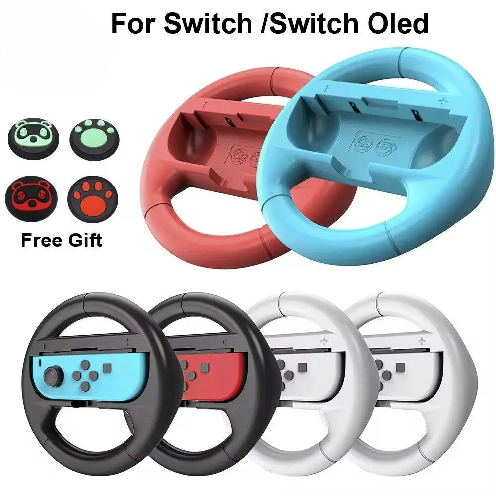 2pcs/Set Racing Game Switch Oled SL & SR Racing Steering Wheel Joypad Grip Switch Controller Game Grip Handle Untuk Nintendo
