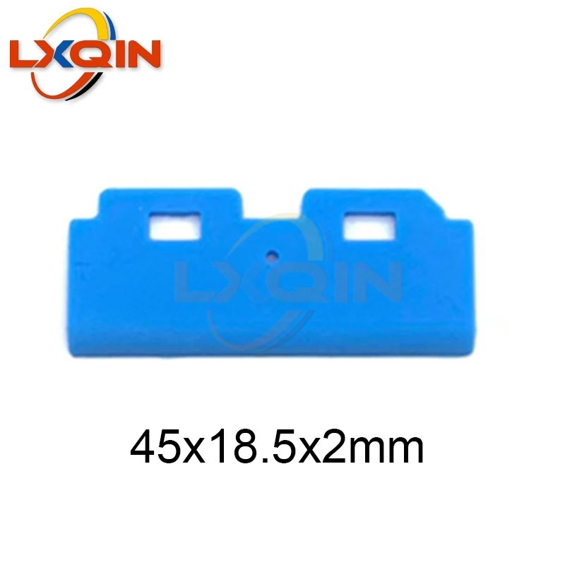 LXQIN 45x18.5x2mm rubber Wiper for Epson Print Head Blade Roland Mimaki cleaning wiper