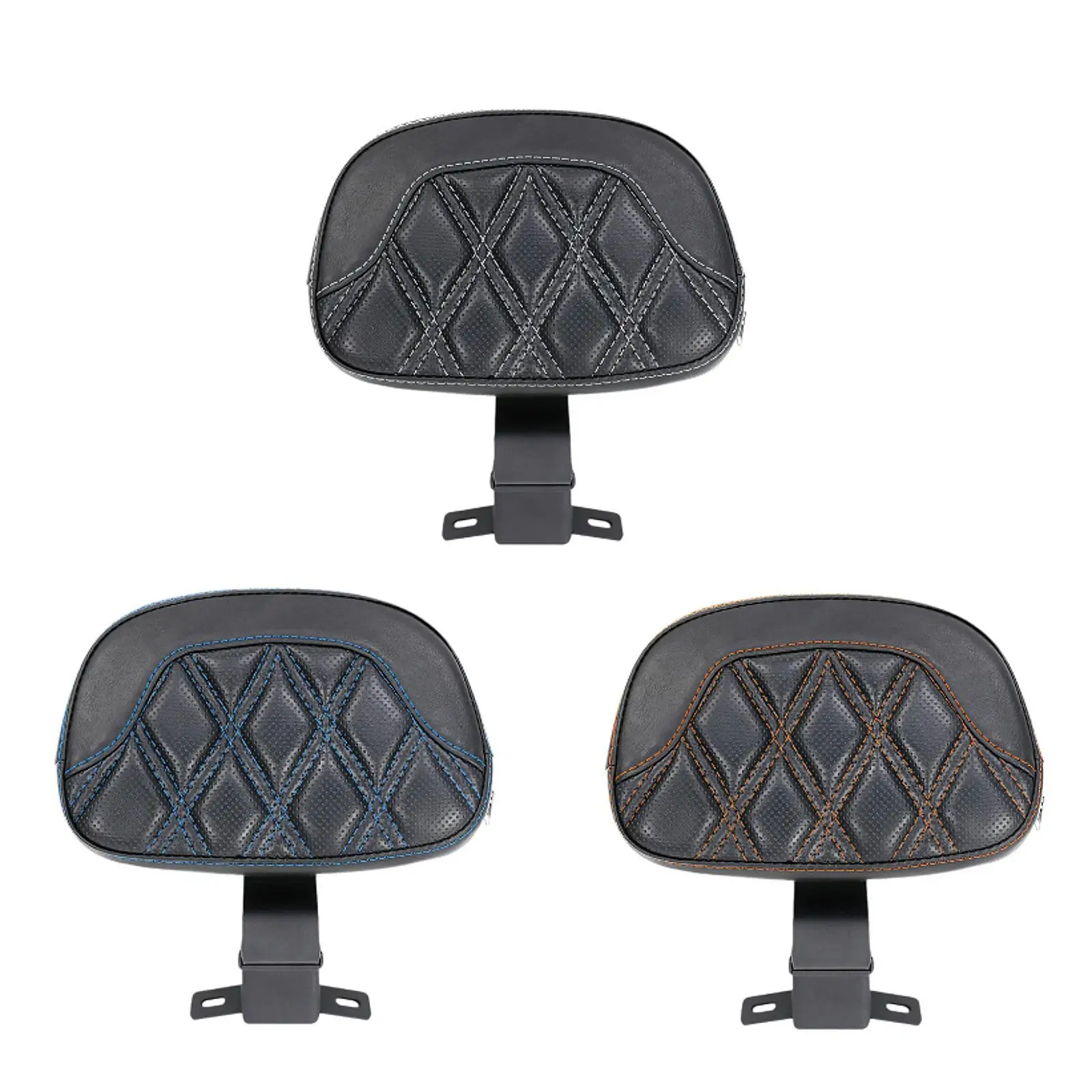 

Riders Backrest for Touring Cvo Soft Pad 09-22 Quick Release Driver Backrest