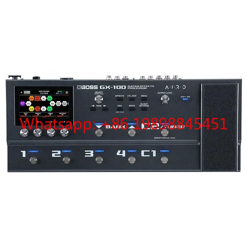 

BOSS GX-100 Multi-Effects Pedal 170+ Effects Touchscreen Processor