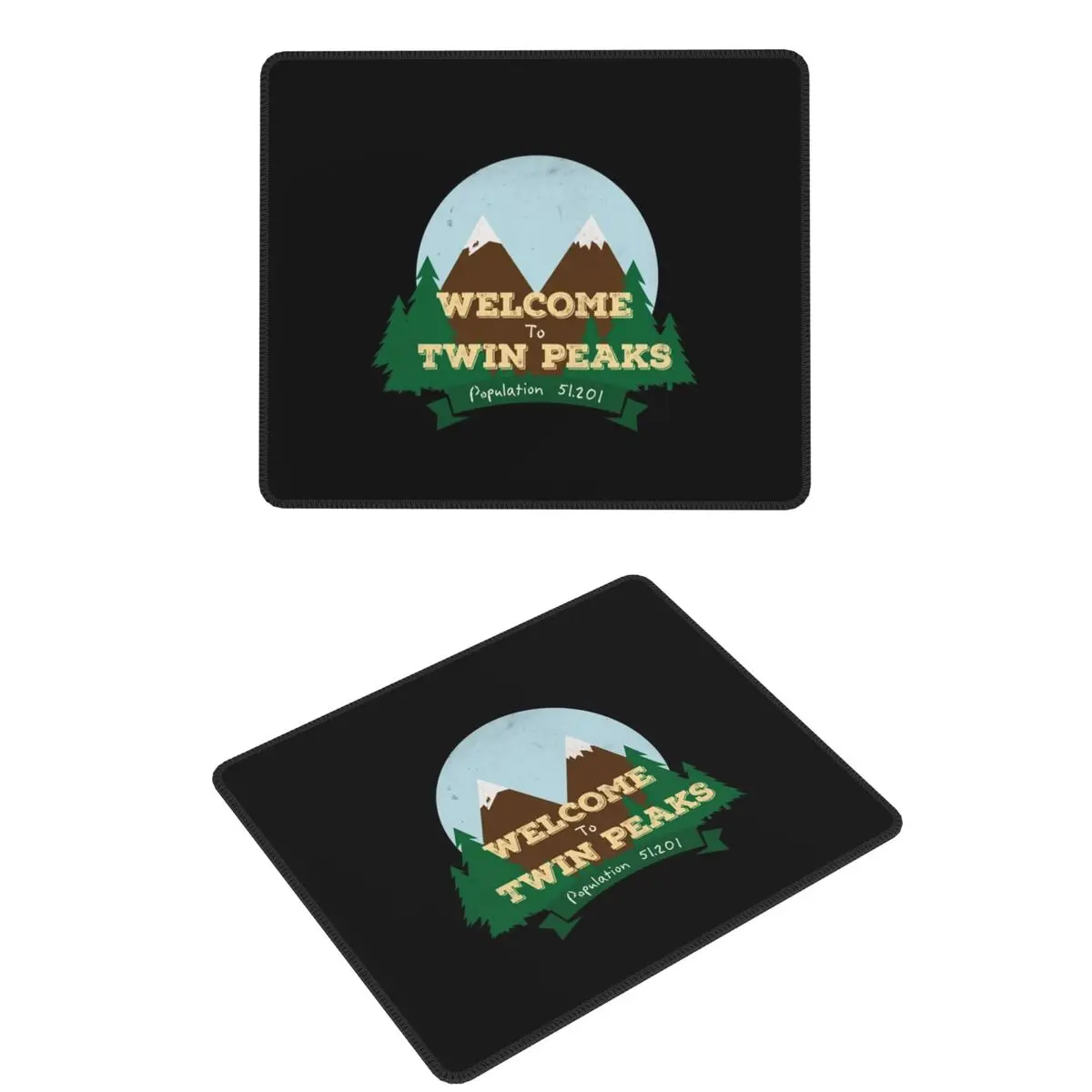 

The Lazy Way To Welcome First Day Of To Twin Peaks Gifts For Movie Mouse Pad Computer Keyboard Mouse Mat Gaming PC Desk Mat