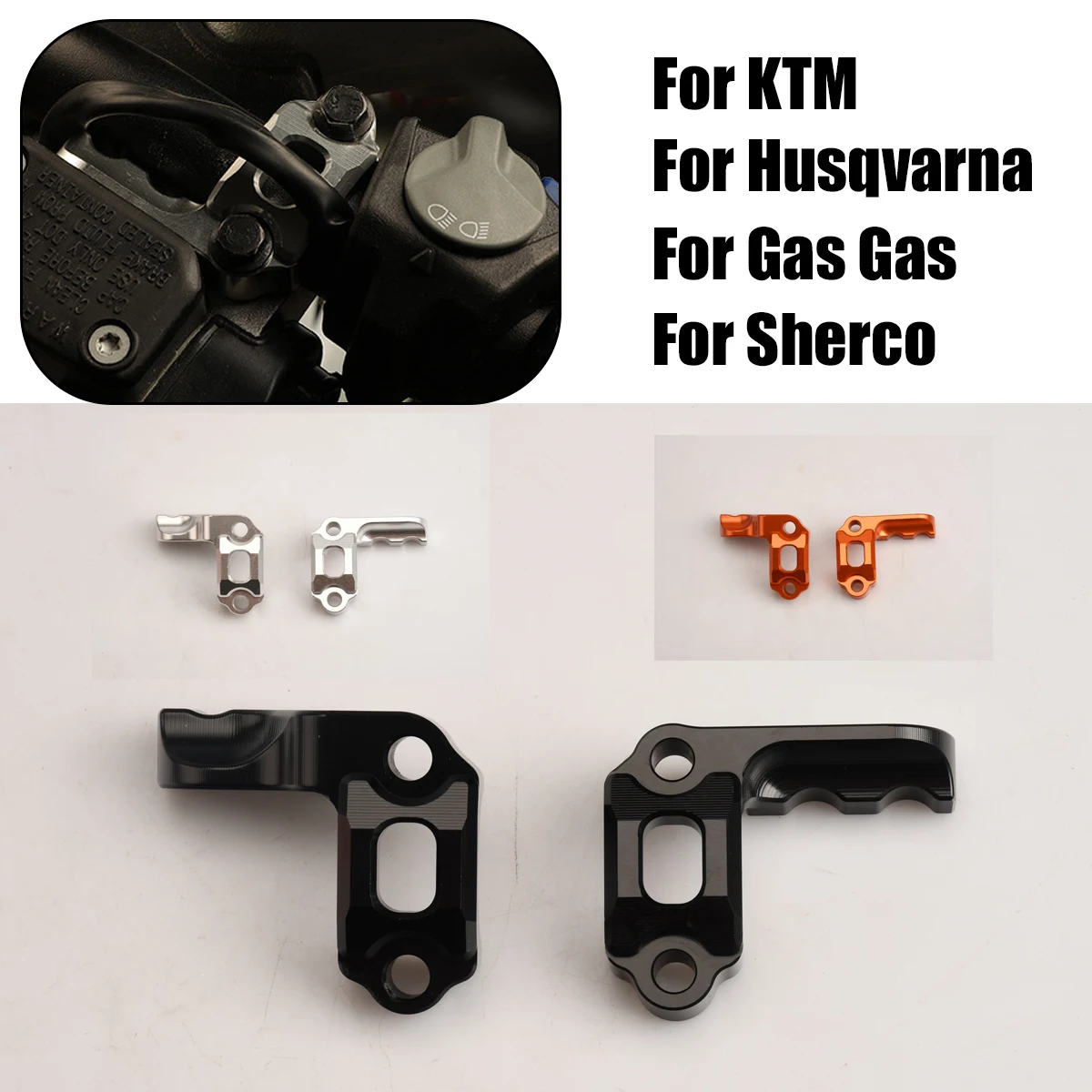 

CNC Master Cylinder Protector Guard For Husqvarna FC FE FX TC TE TX 125 250 300 350 450 For KTM SX SXF XCW XC XCF EXC EXCF Parts