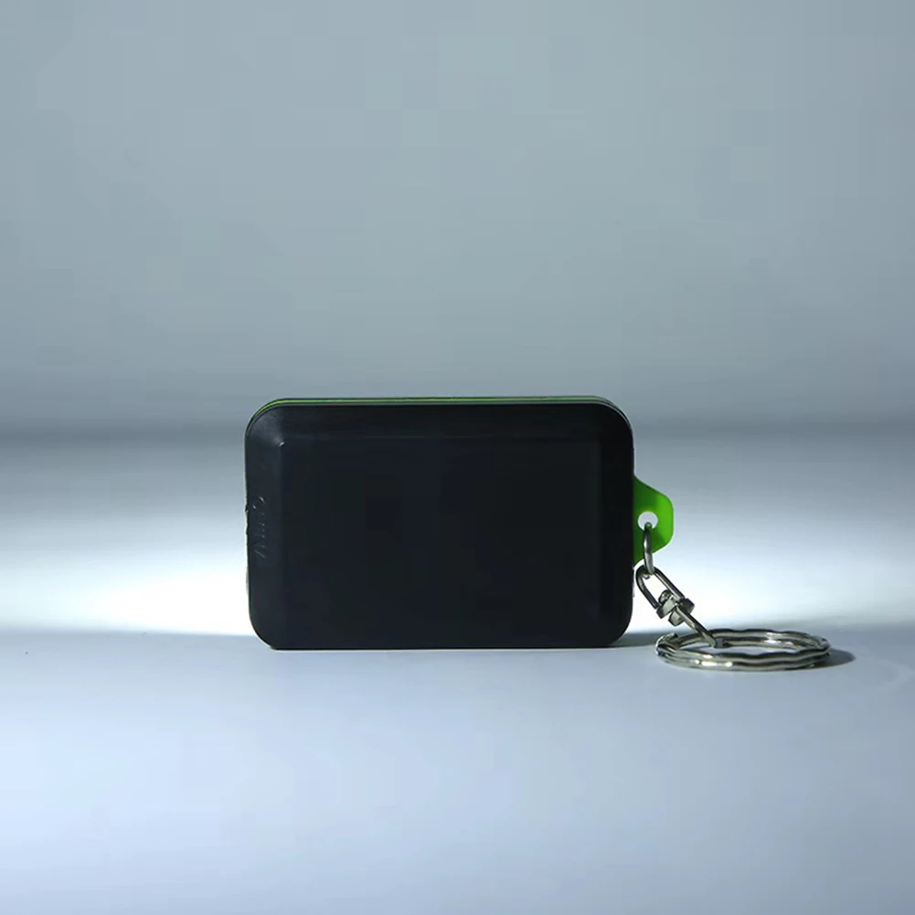 سلسلة مفاتيح صغيرة محمولة COB LED للتخييم في حالات الطوارئ 3 أوضاع شعلة جيب