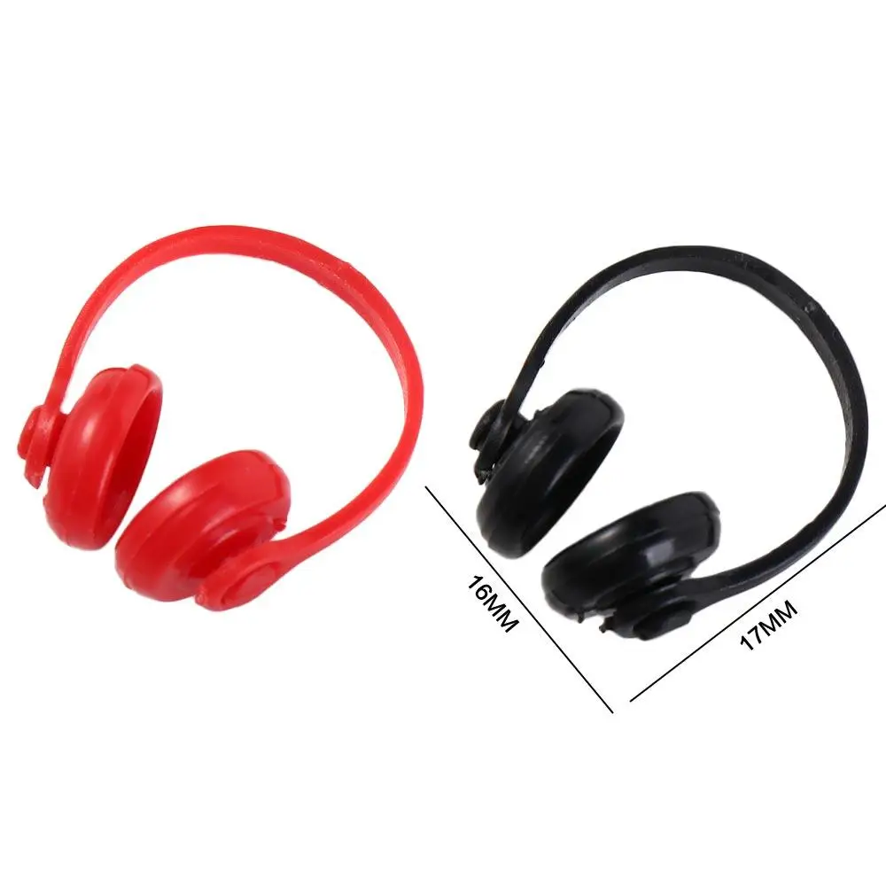 Dollhouse Props Dollhouse Headphone Model Plastic 1/12 Scale Miniature Headset Model Classic Miniatures Wireless Earphone