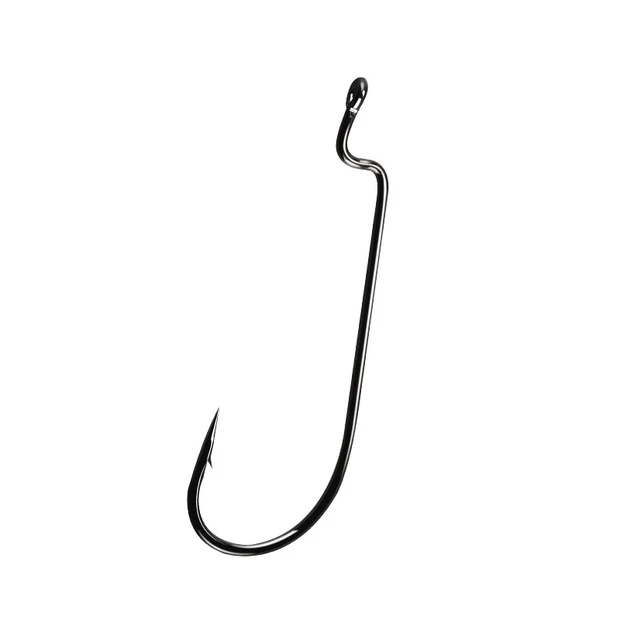 high-carbon-steel-overturned-crank-hooks-narrow-bellied-black-nickel-finish-saltwater-fishing-hooks