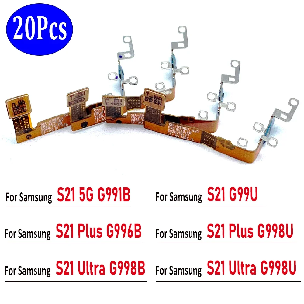 

20Pcs，NEW For Samsung Galaxy S21 Plus Ultra G991U G991B G996B G996U G998B G998U Inner Wifi Antenna Signal Flex Cable Wire Ribbon