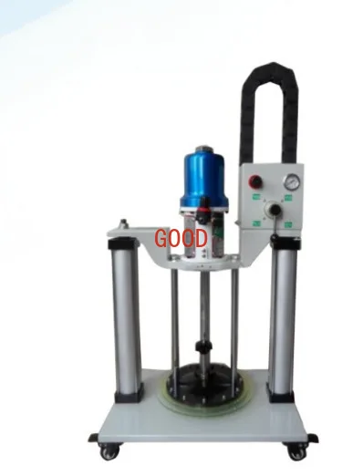 Double column pneumatic grease oiler butter filling machine High viscosity start plunger pump quantitative filling machine