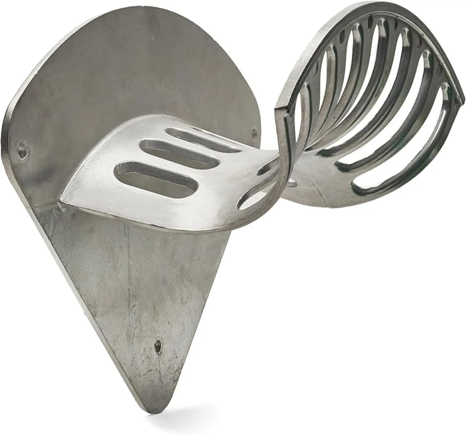 

Heavy Duty Aluminum Hose Holder Wall Mount for 200ft 1/2" Hoses - Garden Hose Reel Outdoor Rack