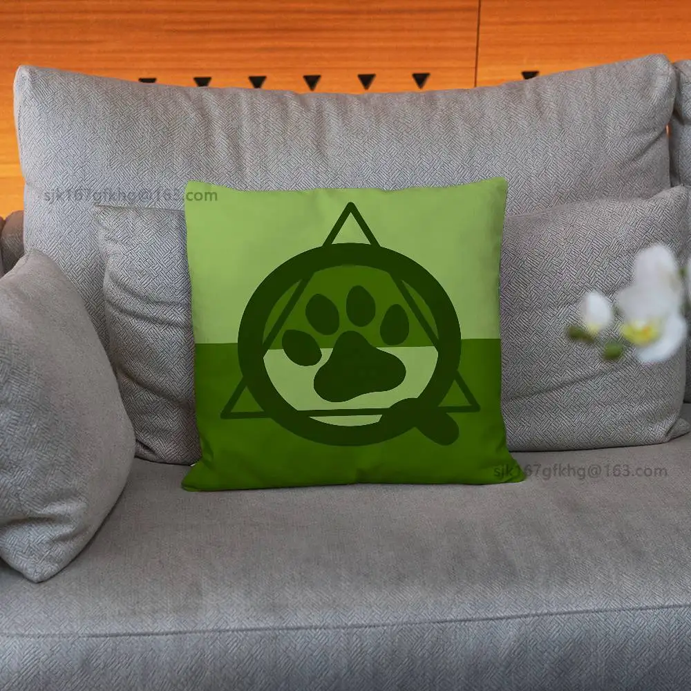 New Therian Delta Symbol pillowcase casual style decoration, suitable for home decoration (excluding pillow core)