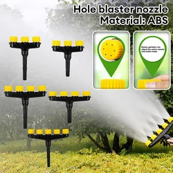 1Pcs Agriculture Atomizer Nozzle Garden Lawn Sprinkler Farm Vegetable Irrigation Adjustable Large Flow Watering Tool 3/4/5/6 Way