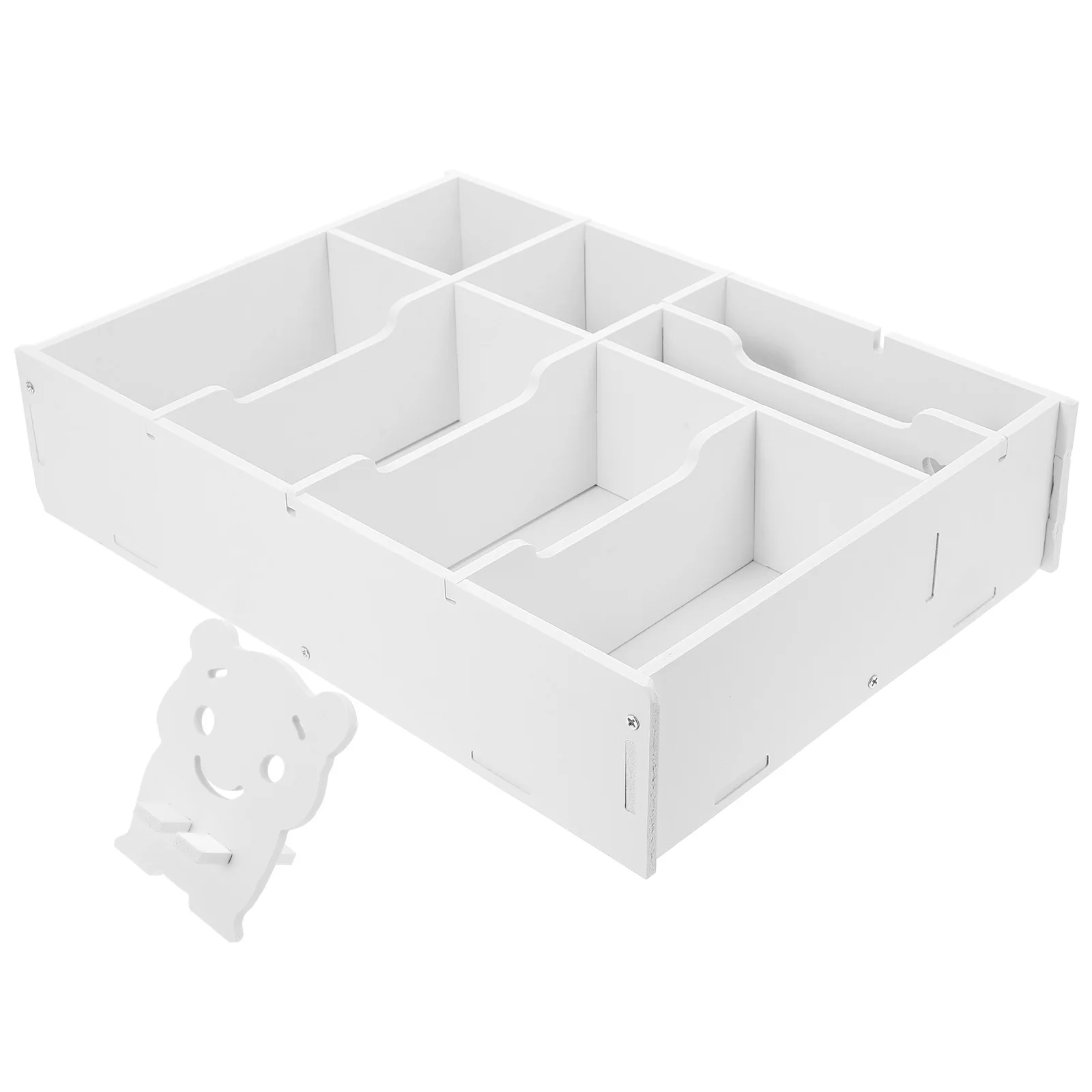 Multifunktionale Aufbewahrungsbox, Schubladen-Organizer, Tablett für Schlafzimmer, Badezimmer, Hautpflege, Büro, Schreibwaren