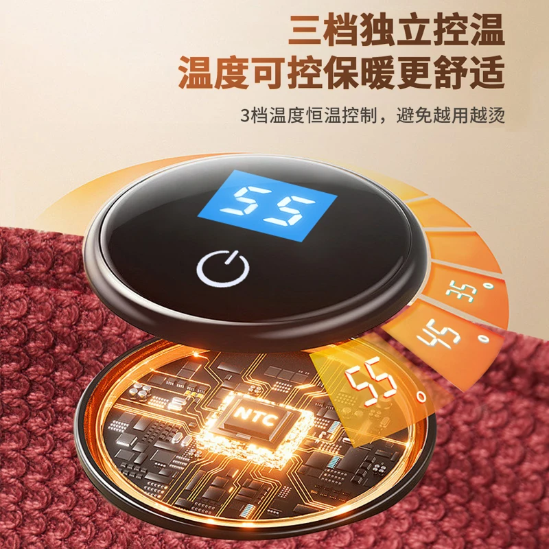 Shawl USB Electric Blanket Outdoor Camping Office Heating Blanket Single Person Body Warmer Throw Blanket