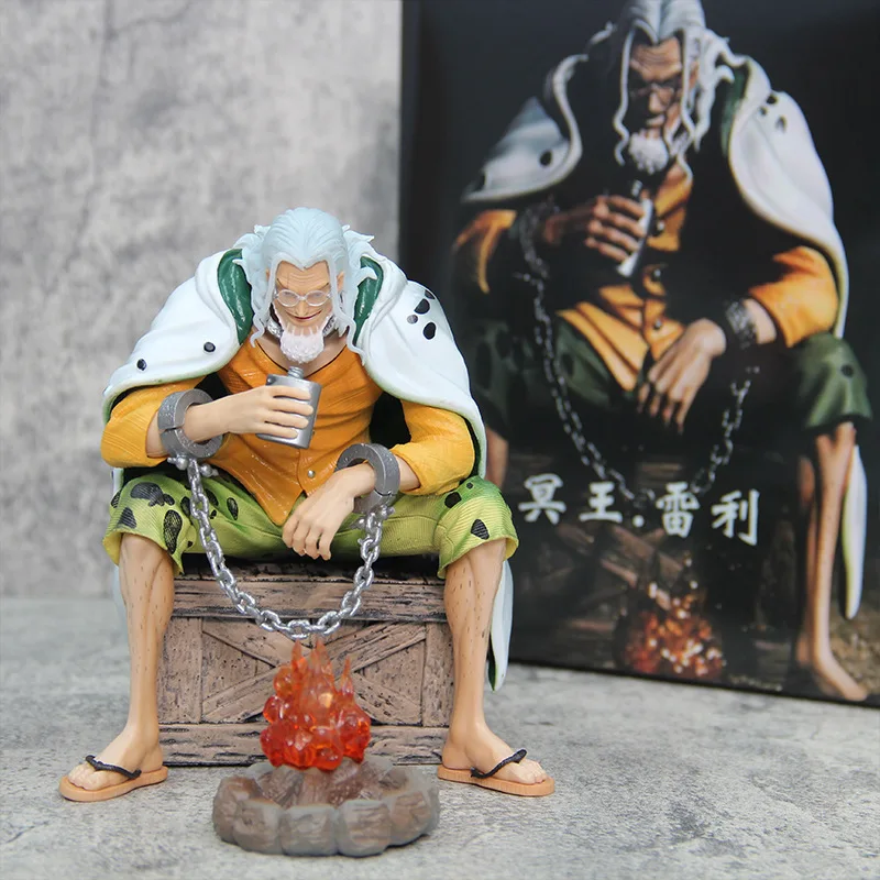 

Аниме цельные серебряные фигурки Rayleigh, модель из ПВХ, статуя, коллекция комнаты, украшение, орнамент, игрушки, подарки на день рождения