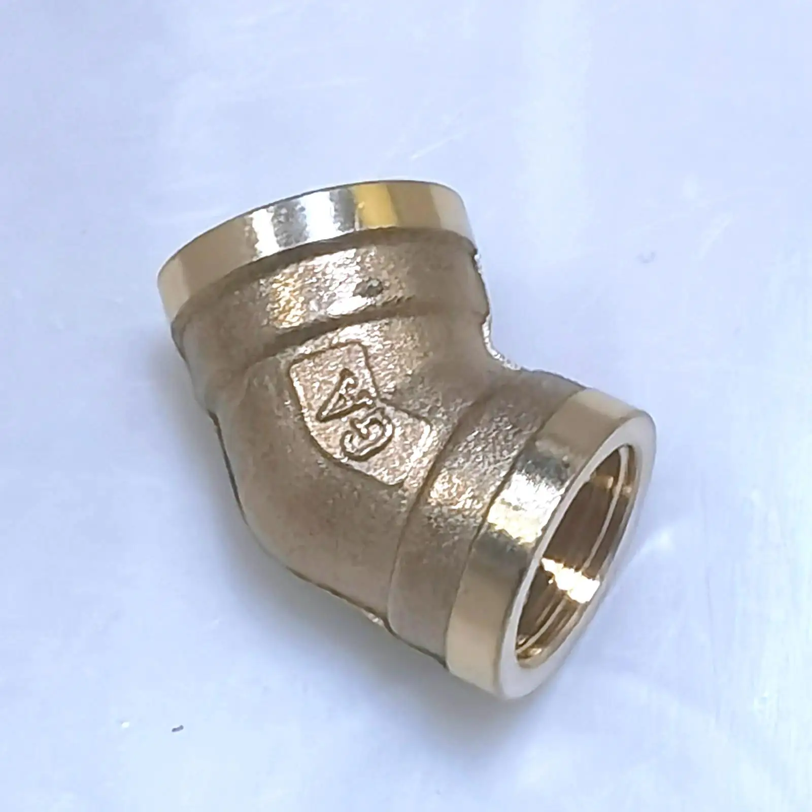 1/2 "BSP Weibliche 45 Grad Ellenbogen Messing Rohr Fitting Anschluss Adapter