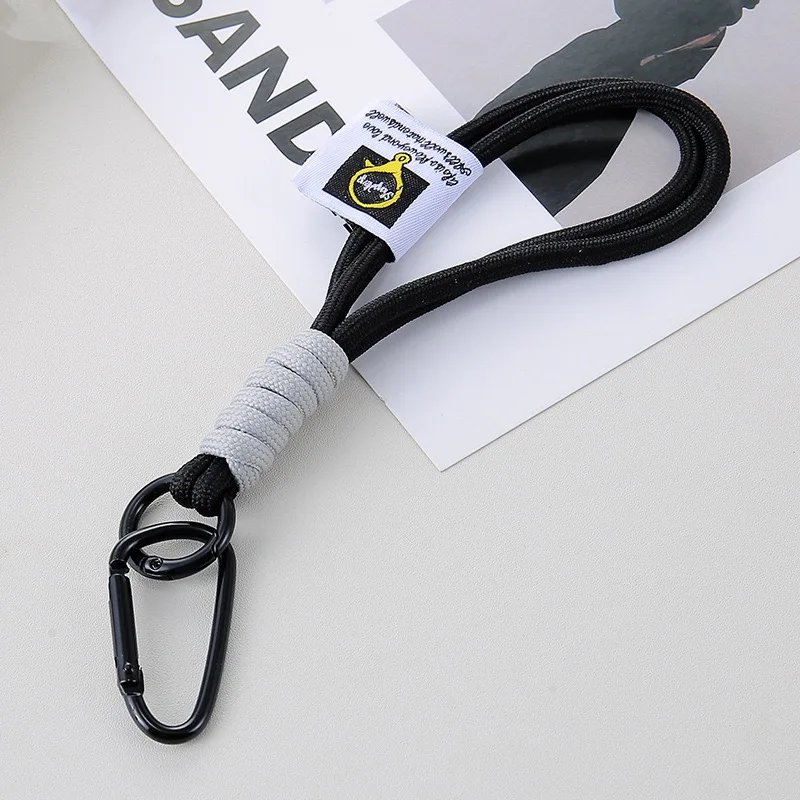 Dopamine Mountaineering Buckle Keychain Unisex Apparel Accessories Handmade Paracord Protable Keyholder Leisure Couple Trinket