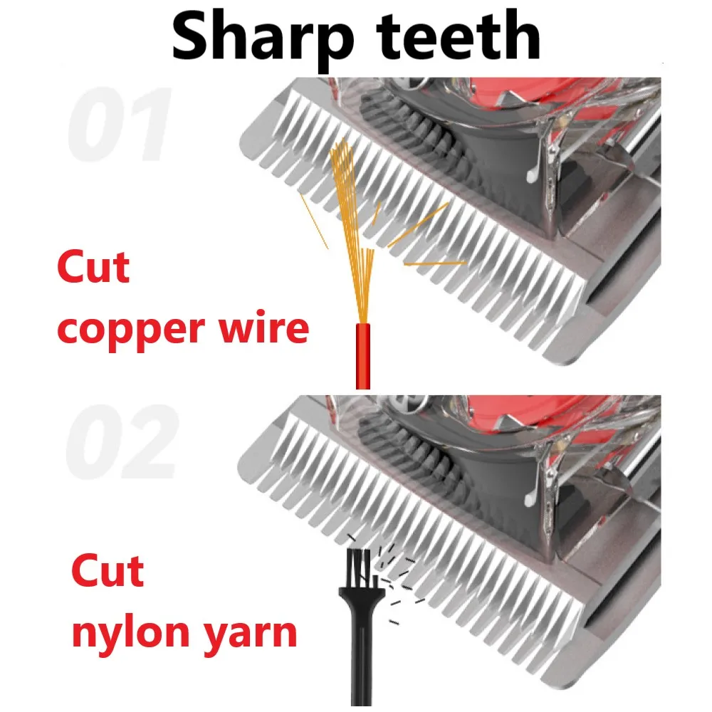 Профессиональная Беспроводная Машинка для стрижки волос Kemei 1761 для мужчин, литиевая машинка для стрижки бороды, аккумуляторная