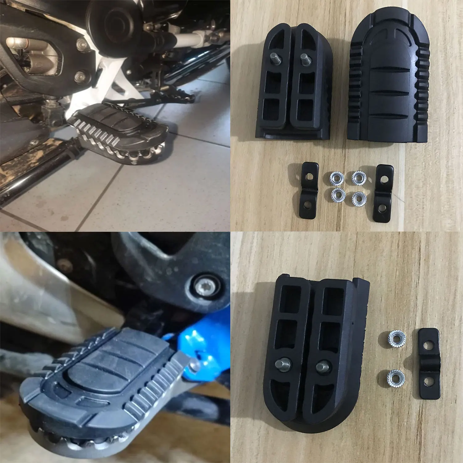 

Fit For Benelli TRK502 BJ500GS-A TRK502X TRK 502 502X TRK251 Motorcycle Footpegs Foot Rests Pedals Footrest Rubber Accessories