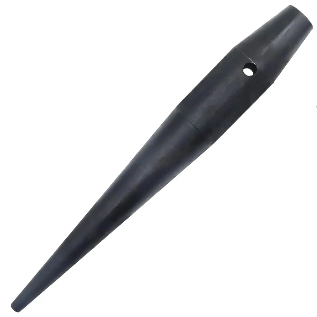 DT35BG Bull Pin Heat-Treaded Steel Ironworker Tools with Black Finish and Tether Hole, Iron Workers Tool, 1-5/16-Inch X 10 Inch