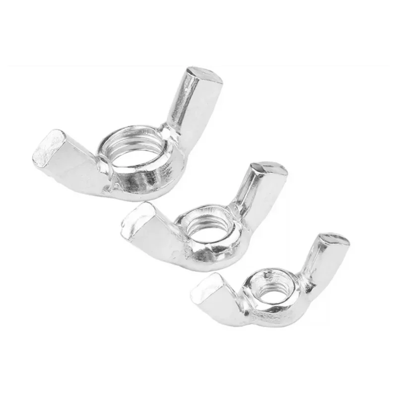 Butterfly Nuts 1/2 1/4 3/8 3/16 5/16 Inches Carbon Steel Wing Nut Fastening Nut 2/3/5/10pcs