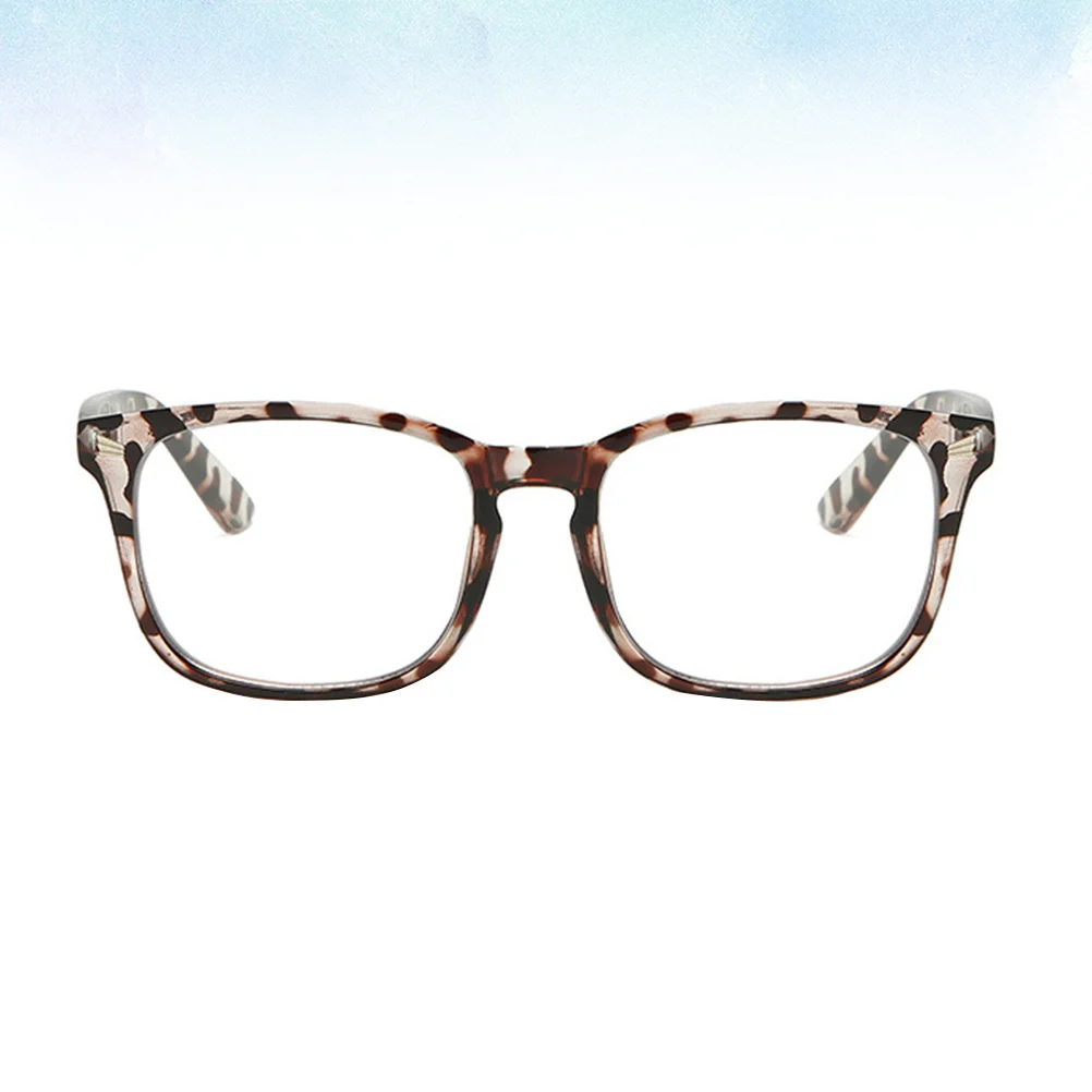 إطار نظارات مضاد للضوء الأزرق كلاسيكي مستوحى من النظارات خفيف الوزن ومريح مناسب للرجال والنساء في الأماكن المغلقة #3