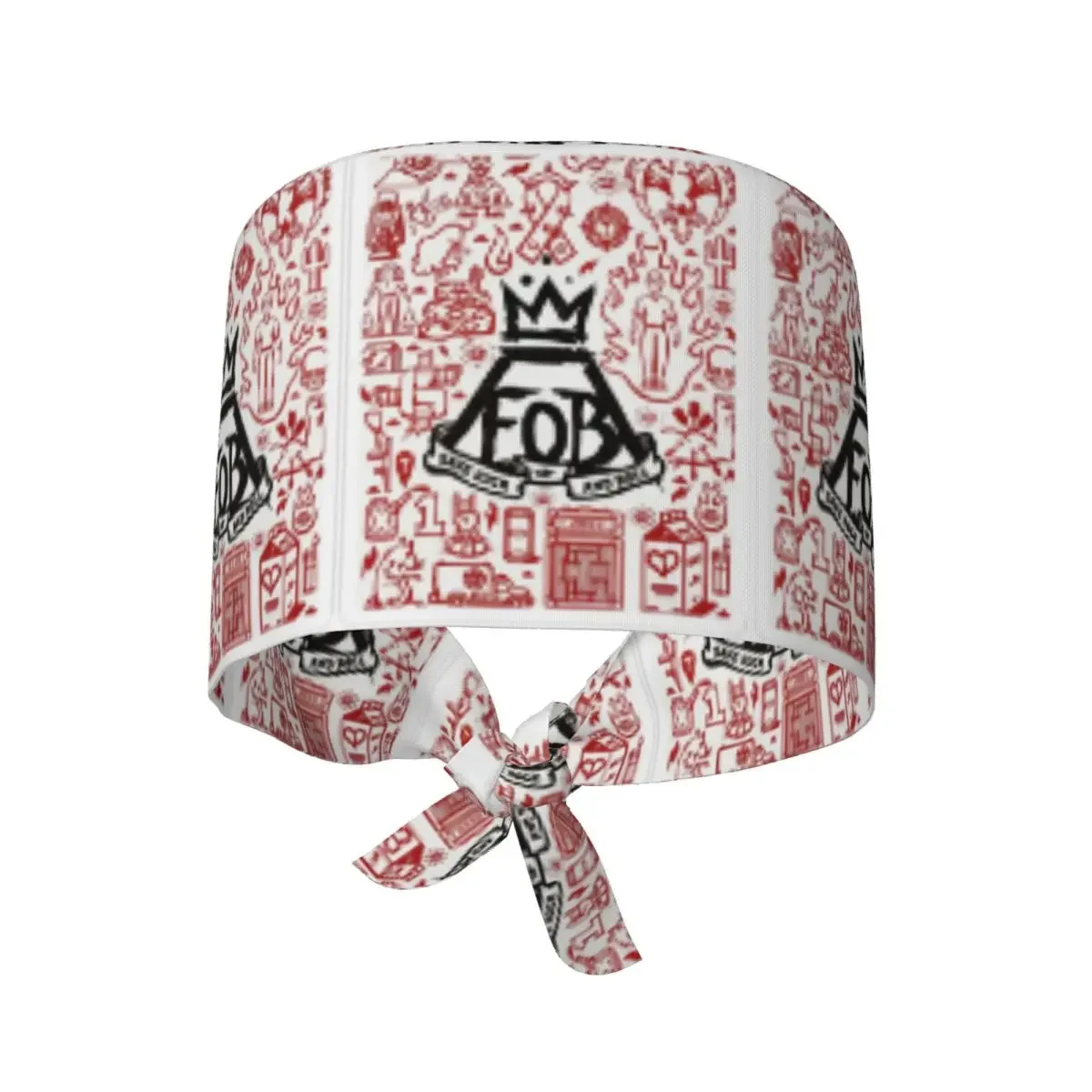 Fall Out Boy Scrub Hat Doctor Working Surgical Cap Men Women Adjustable Nursing Caps for Dentist