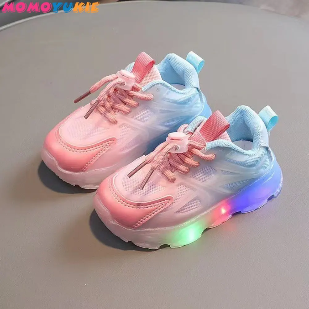 

Children Luminous Shoes Glowing Sneakers Outdoor Jogging Lights Breathable Kids Casual Shoes for Boys Girls Running Trainers