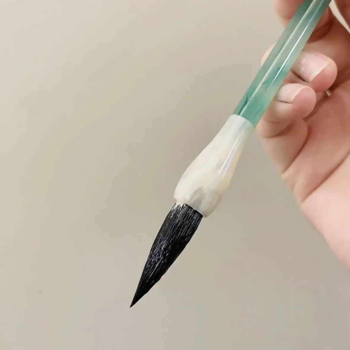 Premium Wolf and Goat Hair Mixed Brush Pen, Good Elasticity, Long-lasting Ink, Suitable for Regular Script, Seal