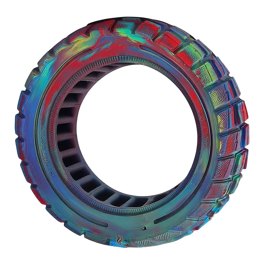 Off-road Scooter Tire 11-inch Solid Tire Off-road Riding Deep for tread Pattern Solid Rubber Construction Tire For Electric for