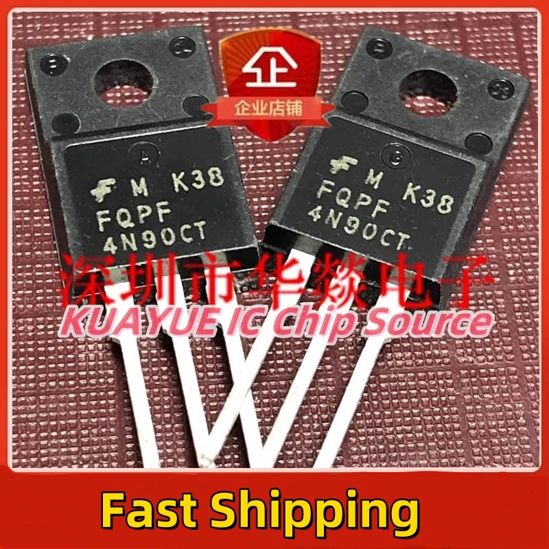 10PCS-30PCS   FQPF4N90CT   TO-220F  4A  900V  Fast Shipping Quality Guarantee