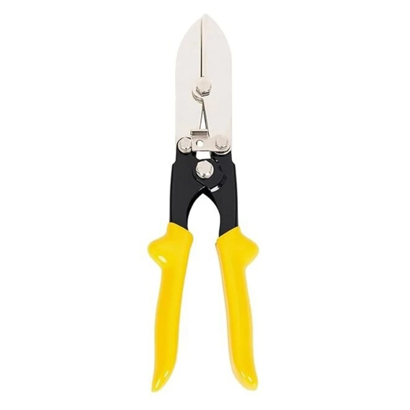 57BE 5 Blade Pipes Clamp Tool For Efficient Crimping On Downspouts Pipes HVAC Ductwork With Ergonomic Nonslip Handle