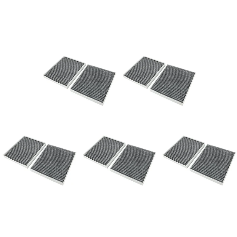 10X For Ford Explorer 2011-2017 3.5L 2.3 2.0T 3.5T Built In Cabin Filter Activated Carbon Air Conditioning Filter