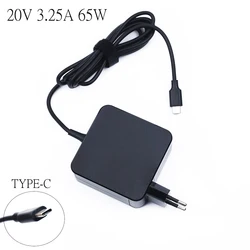 65W 20V 3.25A Typec PD Fast  Phone Laptop Charger Power Adapter For ASUS MacBook ZenBook
