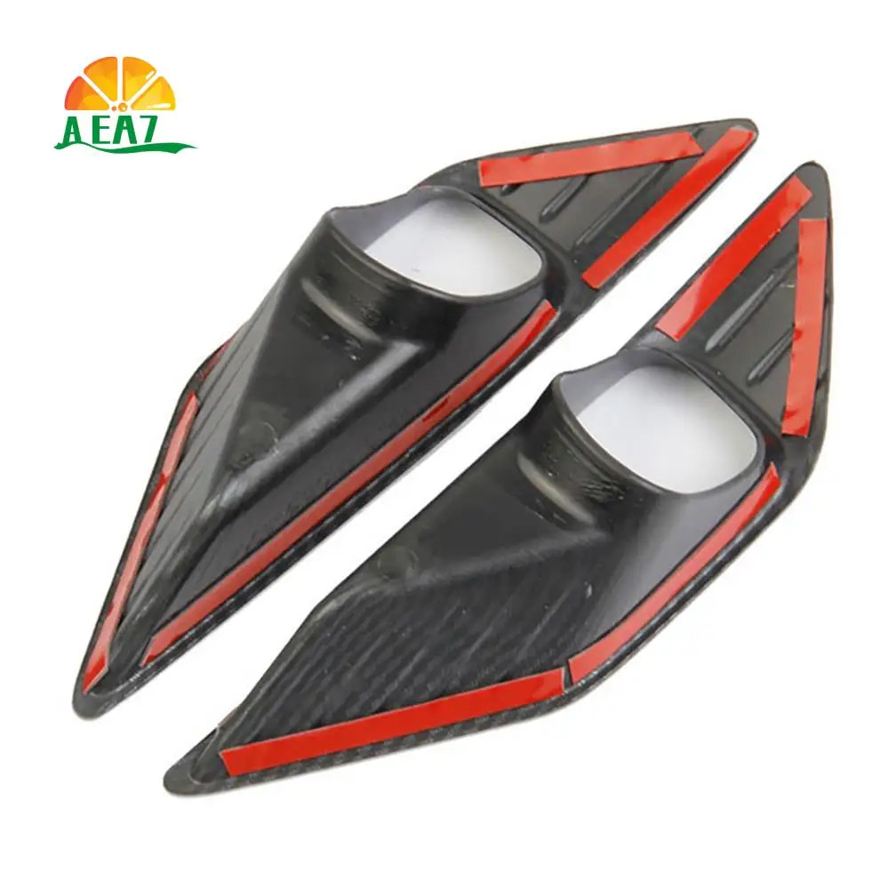 

AEA7-For 2022 Mitsubishi Outlander Carbon Fiber Car Front Fog Light Cover Trim Decoration Sticker