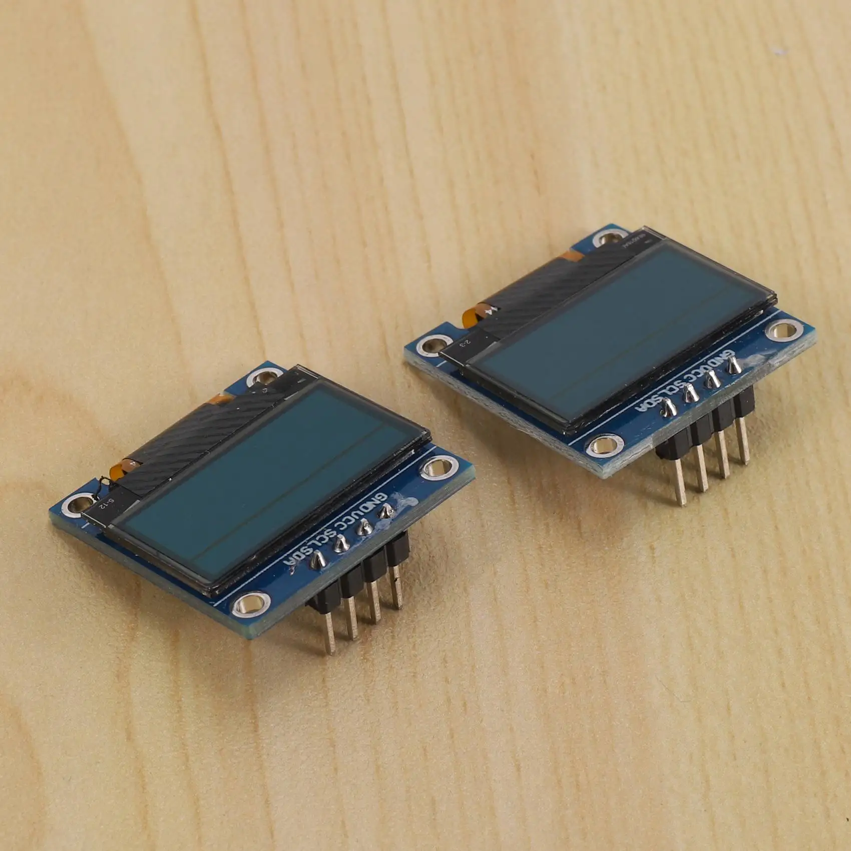 B29C-4Pcs OLED Display Module I2C IIC 128X64 0.96 Inch Display Module SSD1315 For Arduino UNO R3 STM With Pins