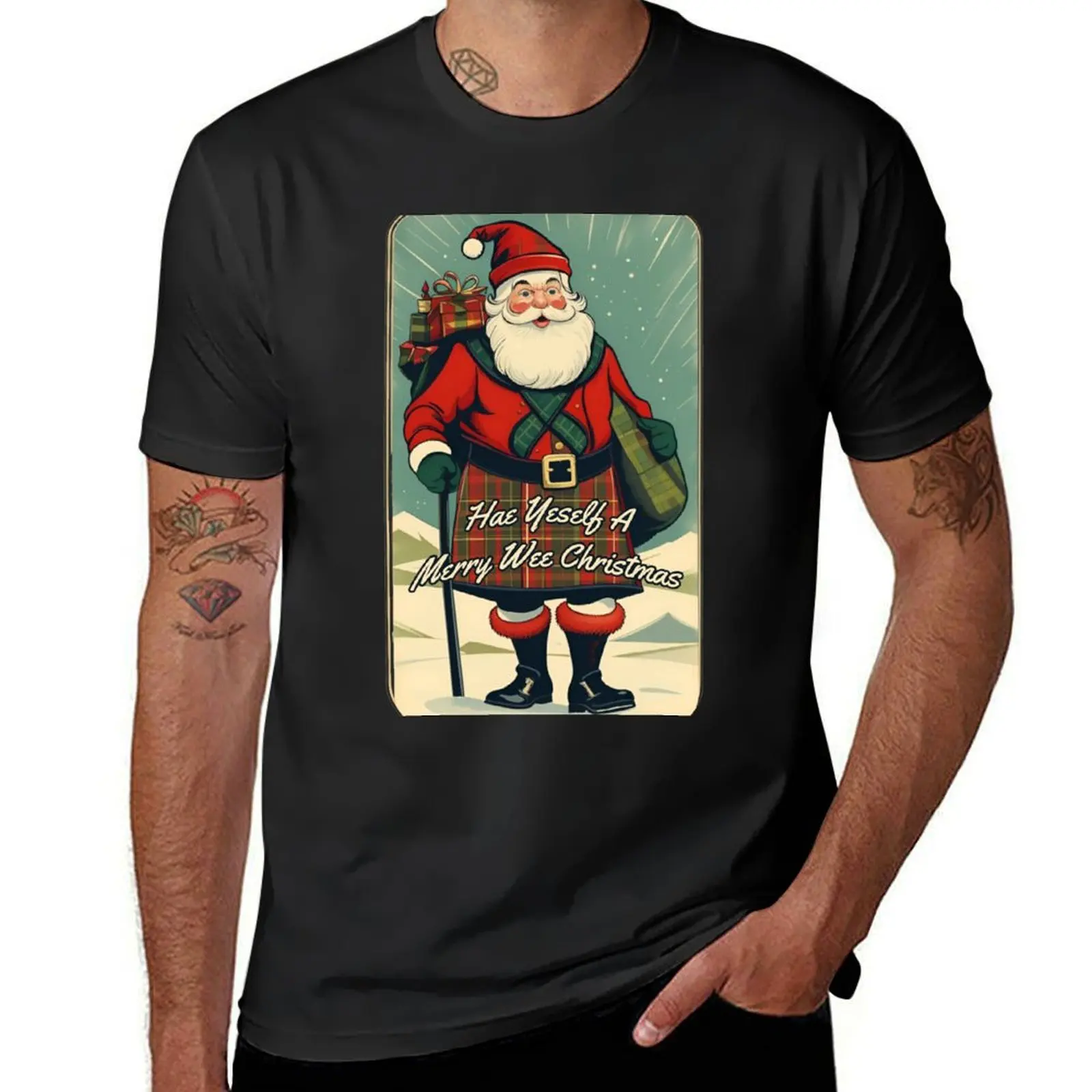 

Hae Yeself A Merry Wee Christmas (#05) [Create a set!] T-Shirt for a boy kawaii clothes workout shirts for men