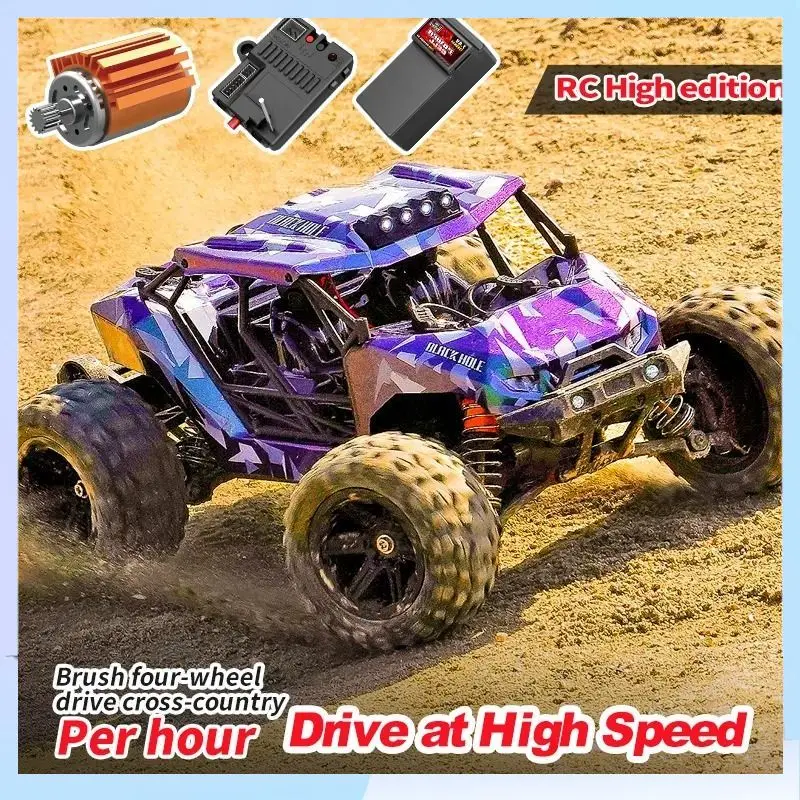 JJRC-coche Teledirigido Alta Velocidad Para Niños, Camión Monstruo Derrape, 1:14, 70 KM/H 50 KM/H, 4WD, Con Control Remoto LED