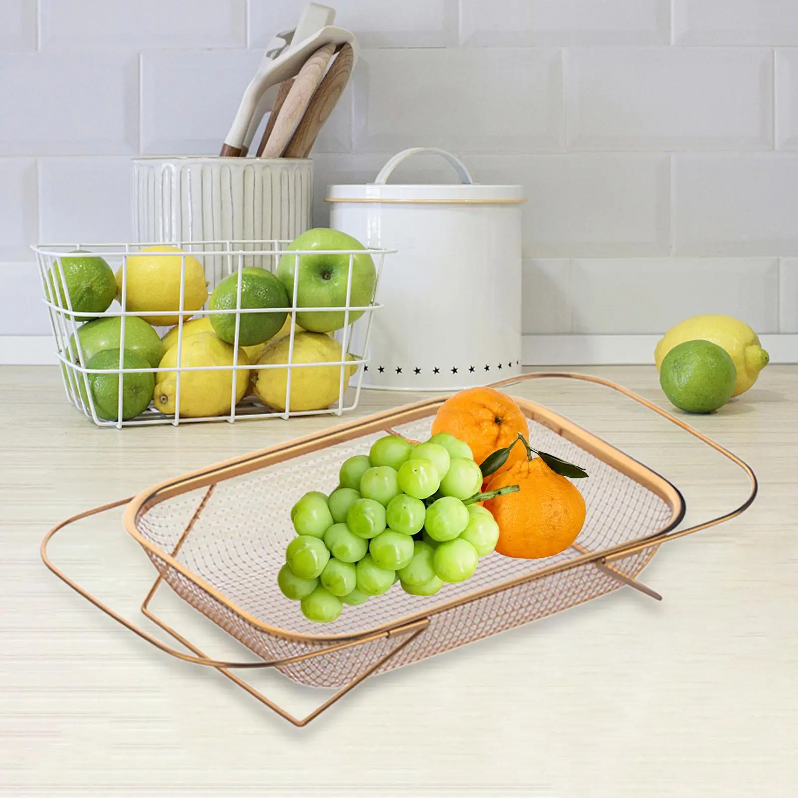 over The Sink Strainer Basket Extendable Colander Strainer, Fruit Dish Rack Drain Basket with Grip for Washing, Drying