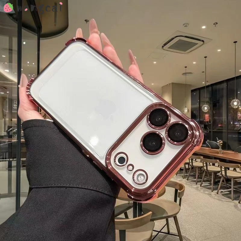 الفاخرة أربعة زوايا واضح جراب هاتف ل انفينيكس الذكية 10 زائد 9 8 برو 7 6 5 2020 Itel A70 P55 Tecno Pop 8 تصفيح غطاء إطاري