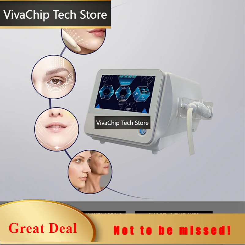 VivaCTSmart Library High Quality Three-cannon Head Rejuvenation Device Reduces Facial Wrinkles With Gold-plated Technology For S