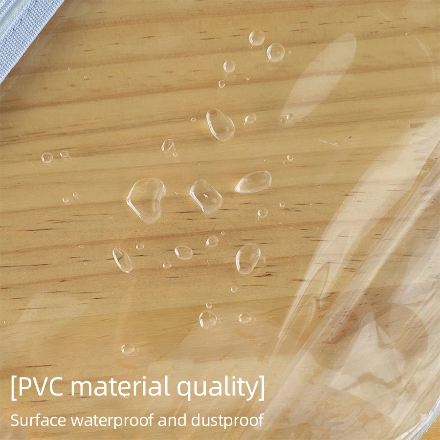 Test di File trasparente speciale borsa da viaggio per ufficio per studenti di grande capacità semplice ispessimento borsa impermeabile per la conservazione delle informazioni