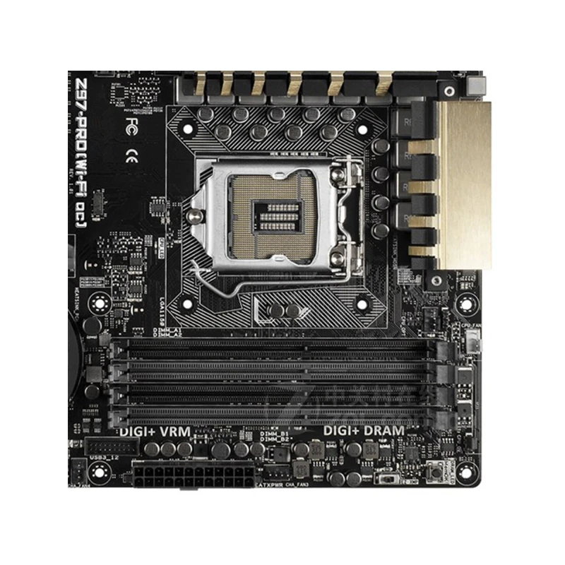 Para placa base Intel Z97 Z97-PRO (WiFi AC) original usada LGA 1150 LGA1150 DDR3 32GB USB2.0 USB3.0 SATA3 placa base de escritorio