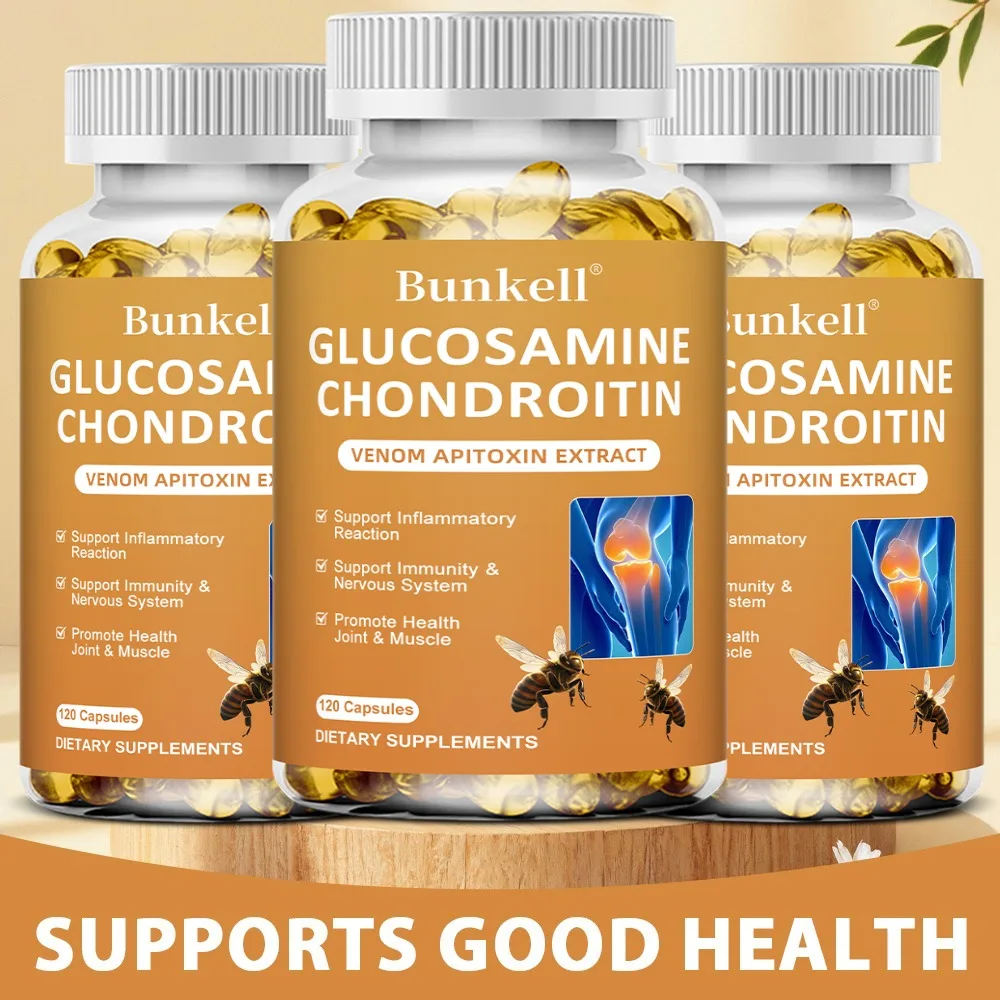 Glucosamine Chondroitin MSM Complex - Joint Health Dietary Supplements To Provide Nutritional Support for Hair, Skin, and Nails