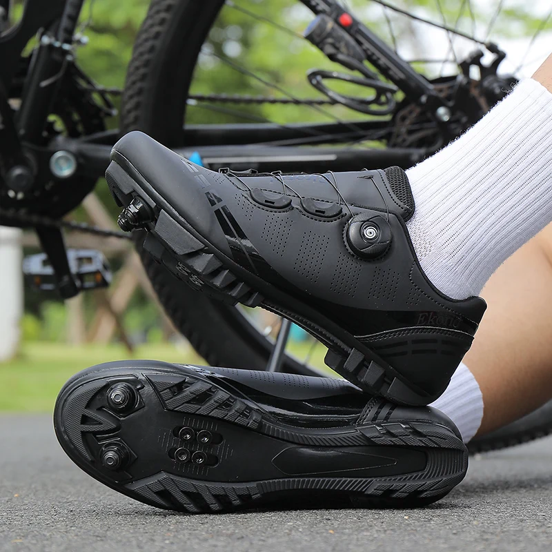 Rutschfeste Mountain-Offroad-MTB-Rennschuhe, atmungsaktive Fahrrad-Rennsport-Sportschuhe, professionelle Straßenrennen-Fahrradschuhe für Herren – Detail 14