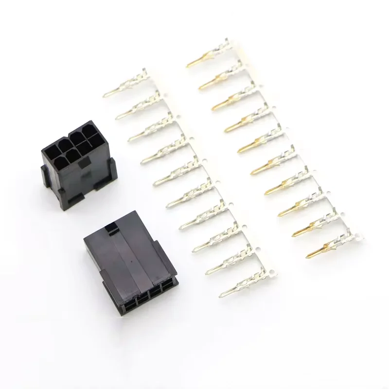 

50pcs/Lot 4.2mm Pitch 5559 GPU/PCI-E 8Pin Female Connector + 400pcs Terminal Pins.