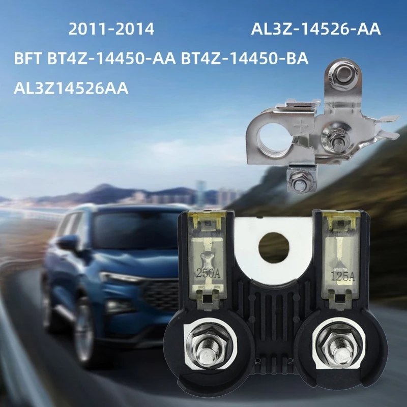 

Клеммы предохранителей аккумулятора AL3Z-14526-AA Зажимы клемм аккумулятора для J60F 2011-2014 гг.