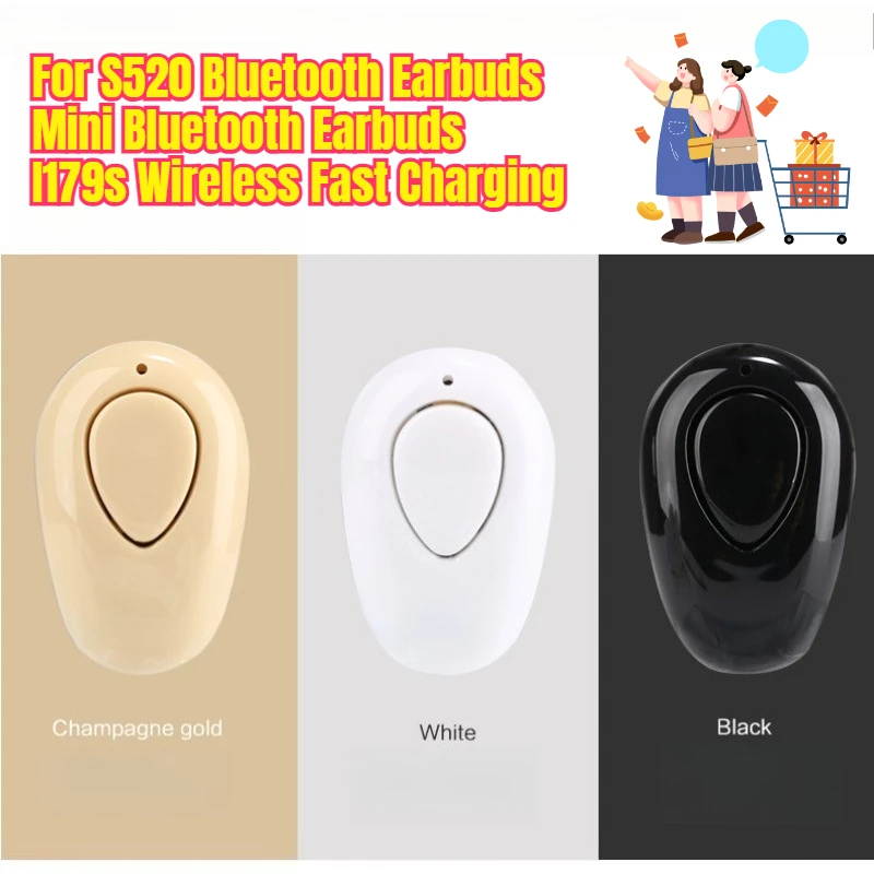 

For S520 Bluetooth Earbuds Mini Bluetooth Earbuds I179s Wireless Fast Charging