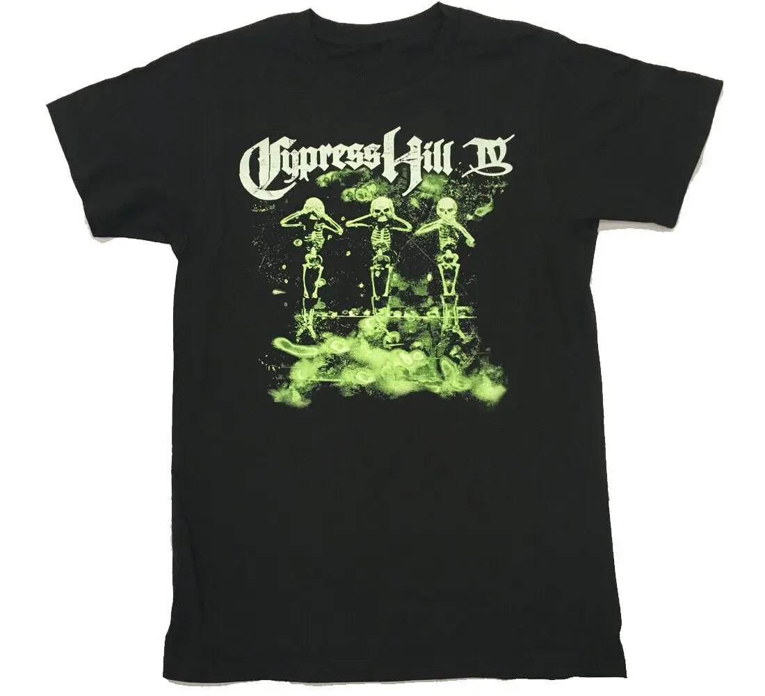 

Cypress Hill Skeletons Cotton Black Men S-234XL T-Shirt E706