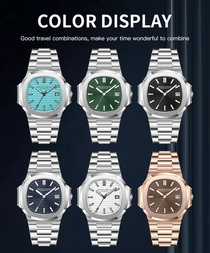 Imagen 2 del producto Specht & Sohne 2025, nuevos relojes clásicos para hombre, reloj automático de lujo para hombre, reloj de pulsera mecánico de zafiro 8215 de acero inoxidable