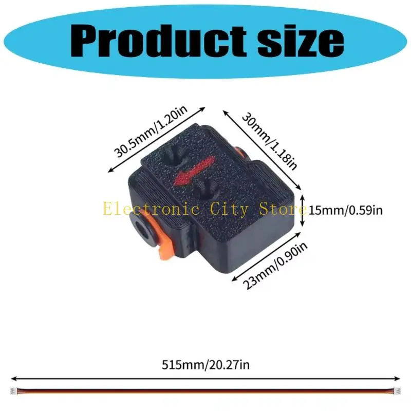 ABS Printer Filaments Sensoring dengan Indikator LED Umpan Balik Penggunaan Secara Instan HU8D